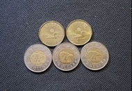 加拿大硬幣5枚