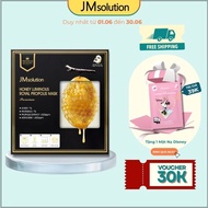 Mặt Nạ Mật Ong Cao Cấp JMSOLUTION HONEY LUMINOUS ROYAL PROPOLIS MASK PREMIUM (1 Hộp x 5 Miếng)