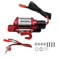 danglan-1:10 Scale RC Car Metal Winch RC Crawler Car with Switch Winch RC Crawlers Upgrade Accessory