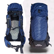 LEAFHOPPER MOLUCCAN 55L UNISEX BACKPACK FREE RAIN COVER