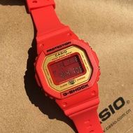 G-SHOC*/K DW-5600 golden red Sports Watch DW-5600CX-4JF ENERGY PACK SERIES m589