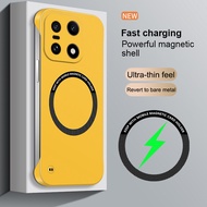 For Oneplus 15 Frameless Hard PC Case for One Plus 15 1+15 Shockproof Wireless Charging Protection C