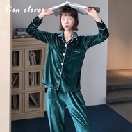 Sleepwear Women Pajama Sets Quality Velvet pajamas for Girls Autumn Winter Female Home Wear Suit Ladies Long-Sleeve Top+Pants