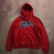 Hoodie Dickies Velvet Merah