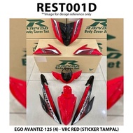 COVER SET EGO AVANTIZ YAMAHA ORIGINAL RAPIDO COVERSET AVANTIZ ORI KILANG ORIGINAL RAPIDO ACCESSORIES