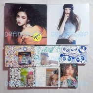 NEWJEANS Album - OMG Get Up How Sweet Supernatural Message Card MC Box B Standard Drawstring Cross B