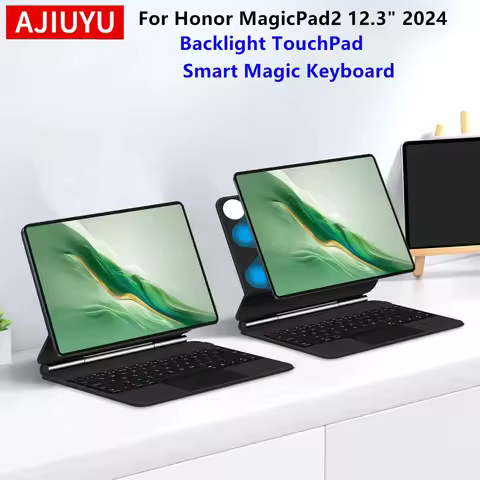 Magic Keyboard Case for Huawei Honor MagicPad 2 2024 12.3" Tablet For Honor MagicPad 2 MagicPad2 12.