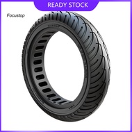 FOCUS Anti-skid Scooter Tire Electric Scooter Tire Xiaomi Electric Scooter Honeycomb Tire Set Durable Non-slip Replacement Wheels for Smooth Ride Front Rear Wheel Combo