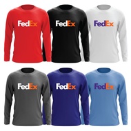 FEDEX EXPRESS BAJU LELAKI PEREMPUAN LONGSLEEVE T SHIRT