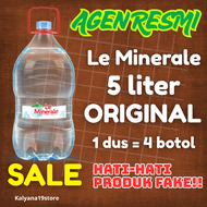 (BISA COD) Le Minerale 330 ml 600 ml 1500 ml 3 liter 5 liter 15 liter 1 galon 1 dus Promo
