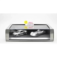 [Orphan] Audi R8 Silver Arrow Typ C 100th Anniversary Special Commemorative Edition Set 1/43 Origina