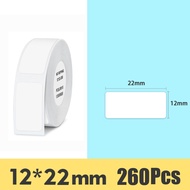 Niimbot D11 Label Sticker White Label Paper Roll Waterproof Thermal Paper Self Adhsive D11 D110 Pape