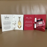 Dior J'adore Eau de Parfum & Miss Dior Essence 迷你噴霧香水 EDP sample 香水試用裝