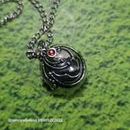Vampire Diaries Gothic Rusty Black Pocket Watch