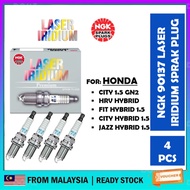 【100% ORIGINAL】NGK 90137 Laser Iridium Spark Plug Honda City GN2/ City Hybrid/ Jazz Hybrid/ Fit Hybr