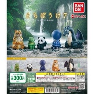 Bandai Machiboke 徒勞的等待 動物造型扭蛋 Vol 7 青蛙 熊貓寶寶 老虎 八爪魚 龍 一套5隻 全新未開封