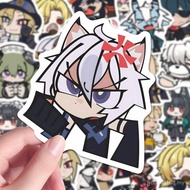 49pcs Zenless Zone Zero Cartoon Sticker Anime Game Cute Peripheral Decoration Mobile Phone Handbook 