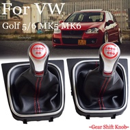 Car Accessories Manual 5 6 Speed Fit For VW Volkswagen Golf 5/6 MK5/MK6 Scirocco(2009) Gear Shift Kn