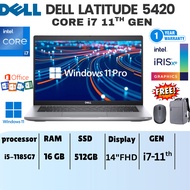 Dell Latitude 5420 i7-1185G7 Touch Finger Security| Core i7 11th Gen | 32GB RAM | 1TB SSD| Iris Xe G