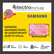 SAMSUNG QA43Q60CAKXXS 4K QUANTUM DOT  QLED TV 43 Inch