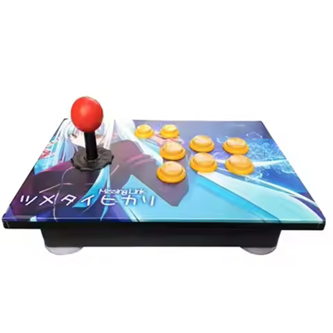 ABKN-Joystick Controller Arcade USB 97 98 Street Fighter No Lag Computer Mobile Game B