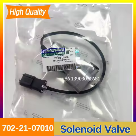 Solenoid Valve 702-21-07010 7022107010 for Komatsu PC200-6 Solenoid Valve 702-21-07010 7022107010 fo