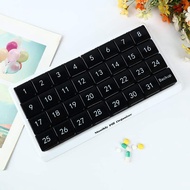 DIHUANTUO | Portable Prevent Residues 31 Days Pill Box