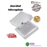 🔥[Ready stock]🔥Microplate with Lid, 96 wells(Steriled)