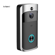 [LV] V5 Video Doorbell Sensitive Recording Night Vision Home Outdoor Wireless Electronic Peephole Doorbell for Home
