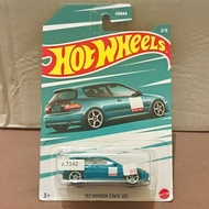 HIJAU Hot Wheels Civic Eg Green