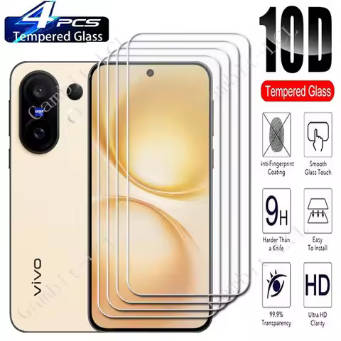 4PCS For Vivo X200 FE Screen Protective Tempered Glass ON VivoX200FE VivoX200 X200FE Protector Cover