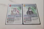修女獸美品銀卡一對 平賣舊版數碼暴龍卡/咭/digimon card 15th 20th 15 20週年周年紀念金銀卡 re-3,4 $700