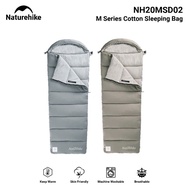 SLEEPING BAG NATUREHIKE NH20MSD02 M400 HOLLOW COTTON ENVELOPE SQUARE SLEEPING BAG MODEL MOUNTAIN CLI