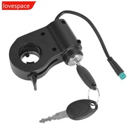 LOVESPACE Electric Scooter Ignition Lock Throttle Accelerator Parts Scooter Start-up Accessories wit
