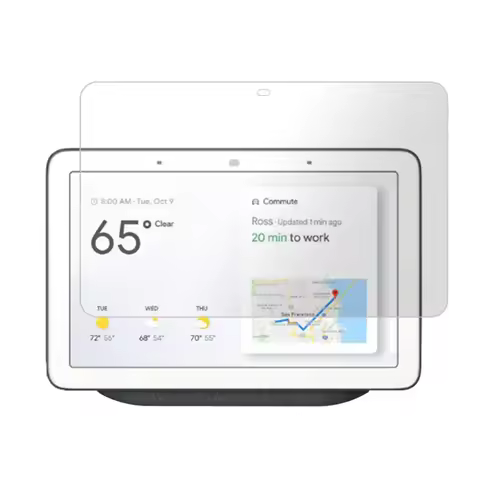 For Google Home Hub 7.0" Tempered Glass Screen Protector For Nest Hub Max 10 Inch Tablet Bubble Free