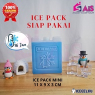 ICEGELKU ICE PACK MINI 11x9cm ICE PACK SIAP PAKAI ICE GEL PACK KOTAK BLUE PACK ICEPACK COOLER BOX I