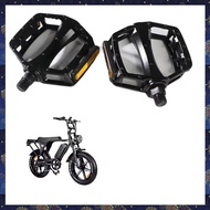 (F  Z)Alloy Anti-Slip Replacement Pedals 1 Pair for  V8 Electric Bike Bicycle Accessories
