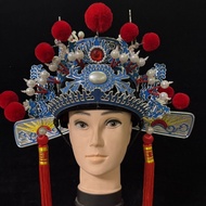Opera Peking Opera Drama Performance Props Headwear Lord Horse Zhuangyuan Hat Groom Horse Circus Ope