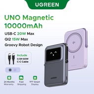 UGREEN UNO 7.5W 5000mAh/10000mAh Magnetic TFT Digital Display Power Bank Powerbank Compatible with i