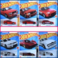 2024 D CASE Hot Wheels Cars 87 AUDI QUATTRO PAGANI ZONDA R HONDA CIVIC EG 1/64 Metal Die-cast Model 