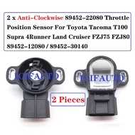 1 or 2 Pieces 89452-22080 Throttle Position Sensor for Toyota Tacoma T100 Supra 4Runner Land Cruiser