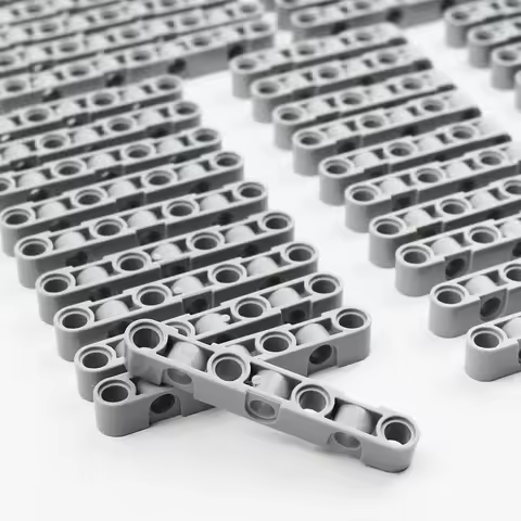 7 Different Length Technical Beam Liftarm MOC Building Blocks Compatible with Lego Parts 32523 32316