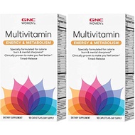 GNC Women's Energy & Metabolism Multivitamin 90 ct (Pack of 2)Import From USA