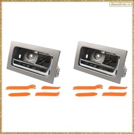 [K O G X] 2X Interior Door Handle for   2009-2014 Replacement CL3Z-1522600-GA 9L3Z-1522600-CB Passen