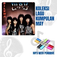 USB Pendrive Lagu MP3 KOLEKSI LAGU MAY / LAGU MUS MAY (Flash Drive Lagu/Music) 4GB (KERETA/RADIO/SPE
