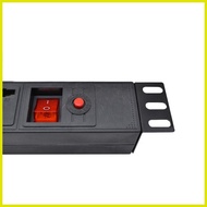 ❈ ❦ ◭ PRORACK 6 Slots Universal 19 Rack Mount PDU Power Distribution Unit (PDU)