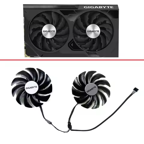 Cooling Fan 88MM 4PIN For Gigabyte RTX 4070 4060 4060TI WINDFORCE 2X OC video card fan T129215SU GA9