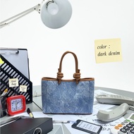 KAPPABKK✨ Ami Bag กระเป๋าหนังกลับ ทรงหูจับสุดเก๋