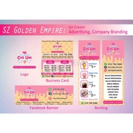 Design Ads, Bunting, Banner & etc. RM20.00 sahaja