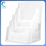 [xinyivko.th] A5 Acrylic Brochure Display Stand Rack Flyer Holder Magazine Organizer